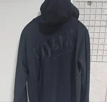 야자와 에이요시 붓 로고 후드티 S 사이즈