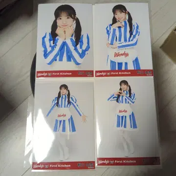 아키야마 유나 AKB48 퍼스트 키친 4종 컴프 한정판 브로마이드