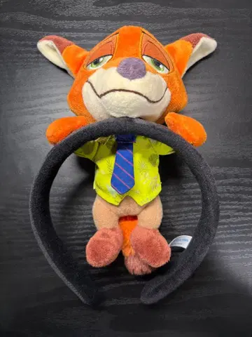 주토피아 닉 머리띠 디즈니