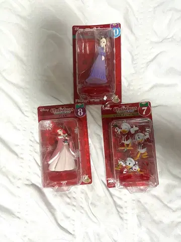 디즈니 크리스마스 오너먼트 복권 3점