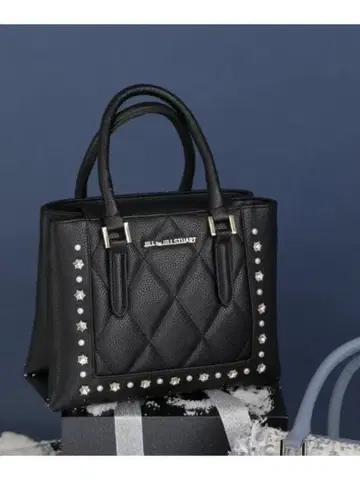 질 바이 질 스튜어트 프레임 토트백 블랙