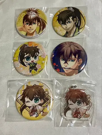 박앵귀 만엽초 점포 특전 캔뱃지 아크릴 스탠드 토도 헤이스케