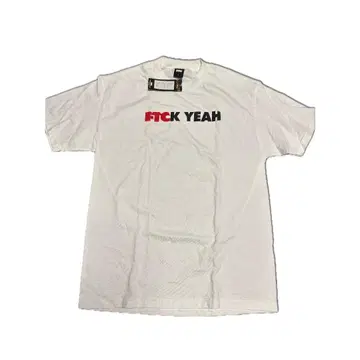 FTC 로고 티셔츠 화이트 스케이트 스트릿