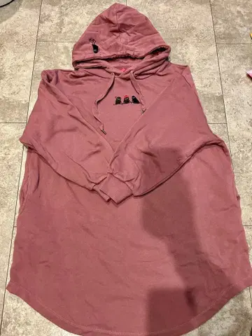 그라니프 여성용 F 사이즈 후드티 롱 오버 사이즈 프리 후드