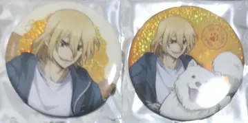 닥터스톤 나나미 류스이 75mm 반짝반짝 캔뱃지 with dogs