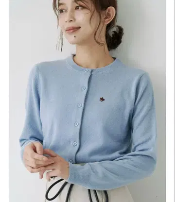 [ POLO BCS 콜라보 ] 캐시미어 100 크루넥 가디건