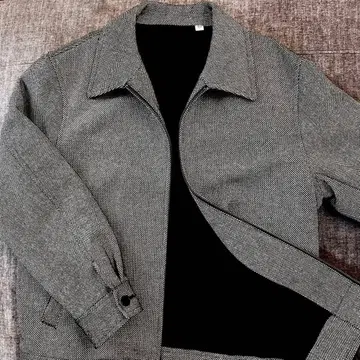 미사용품 남성용 트위드 자켓 L 사이즈