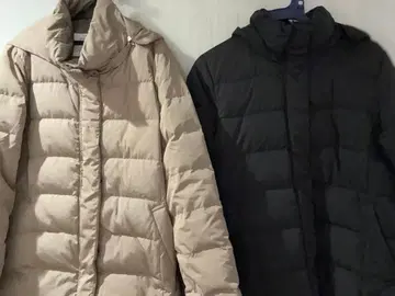 후드 부착 다운