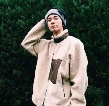 patagonia 레트로x 남성용 플리스 자켓 L 키요하라 쇼 착용 모델