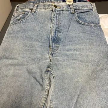 라이트 블루 스트레이트 레그 데님