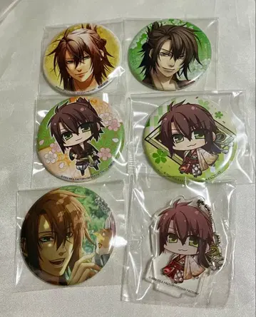 박앵귀 만엽초 점포 특전 캔뱃지 아크릴 스탠드 오키타 소지