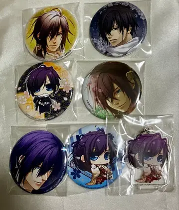 박앵귀 만엽초 점포 특전 캔뱃지 아크릴 스탠드 사이토 하지메