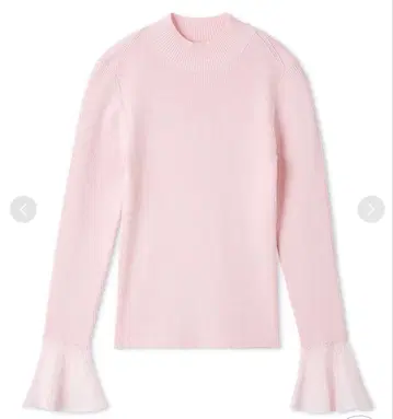 [릴리 브라운] 시어 슬리브 리브 니트