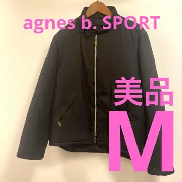 agnes b. SPORT 에네스베 충전솜 자켓 블루종 M 블랙