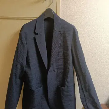 엠포리오 아르마니 네이비 테일러드 자켓