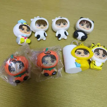 시라하마 아란 인형옷 키링