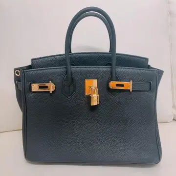 블랙 가죽 핸드백 락 포함