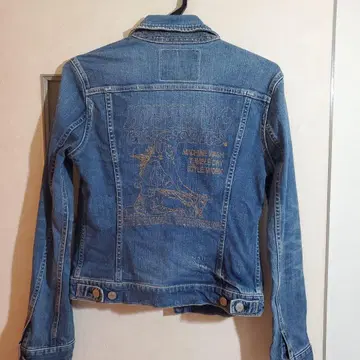 HYSTERIC GLAMOUR 자수 데님 자켓