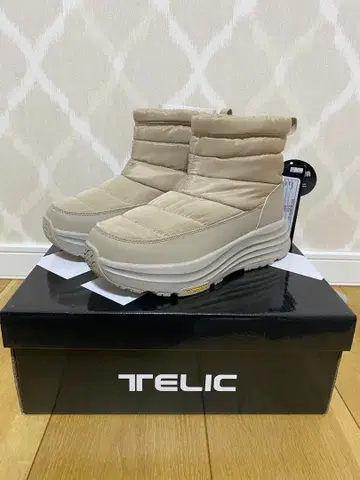 [ 미사용 새상품 ] TELIC 스노우 부츠 베이지 ALLROADS-QT