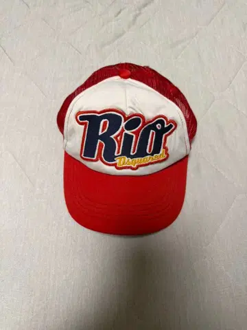 디스퀘어드 DSQUARED2 메쉬 캡 빨간색