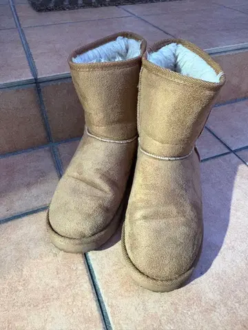 어그 부츠 베이지 숏