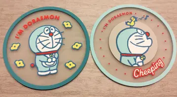 도라에몽 클리어 러버 코스터 2종 세트