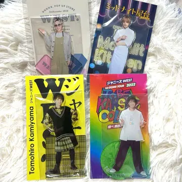 WEST. 카미야마 토모히로 아크릴 스탠드 6종 세트