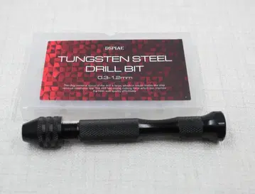 DSPIAE 텅스텐강 드릴 비트 10개 세트 핑 바이스 포함