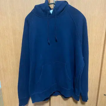 LOOPWHEELER 네이비 후드티 SMALL