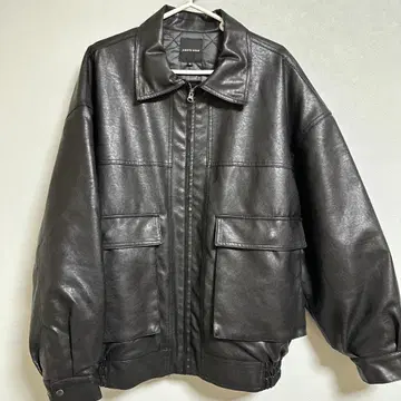 JIGGYS SHOP 블랙 가죽 자켓 M 사이즈