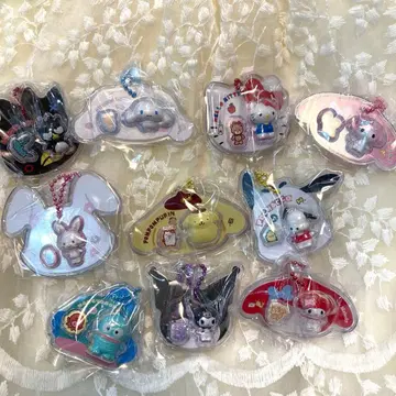 산리오 캐릭터즈 패키지 참&초코볼로 10종 컴플리트