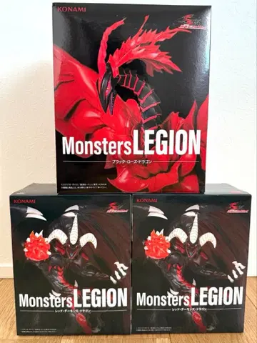 유희왕 5D'S Monsters LEGION 피규어 3세트