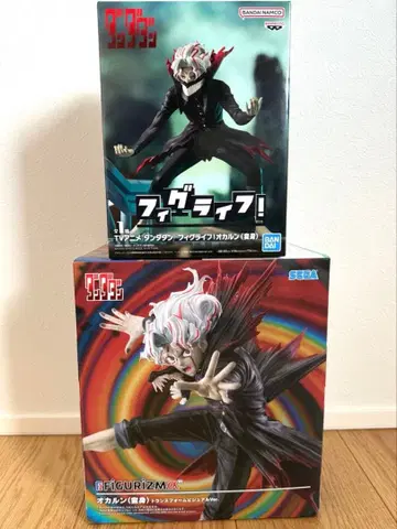 단다단 오카룬(변신) 2종 피규어 2점 세트