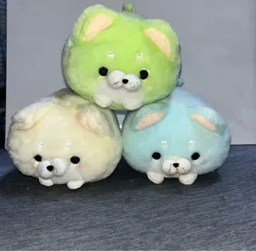 데굴데굴 강아지 파스텔 시바견 YELL 봉제 인형