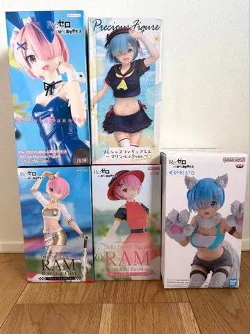 Re: 제로부터 시작하는 이세계 생활 렘&라무 피규어 5세트