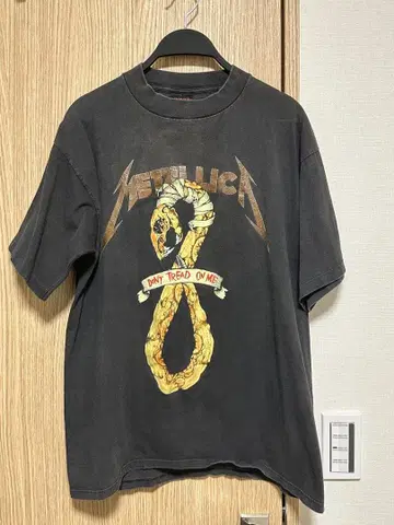 Metallica Don't Tread on Me 90s 티셔츠