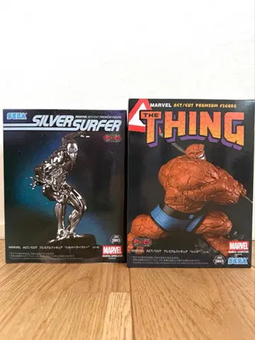 MARVEL 실버 서퍼 & 싱 피규어 2종 세트