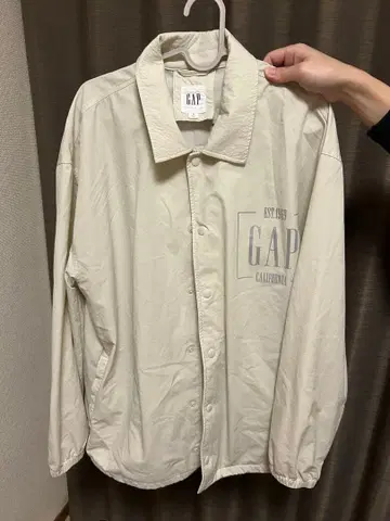 GAP 나일론 자켓 S 크림색