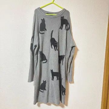 젤라또피케 레어 할로윈 한정판 검은 고양이 원피스