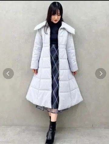 택 포함 새상품 머큐리 듀오 충전솜 롱 코트