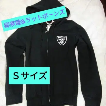 야나기야 무츠미 & 랫츠본즈 지퍼 후드티 S 사이즈