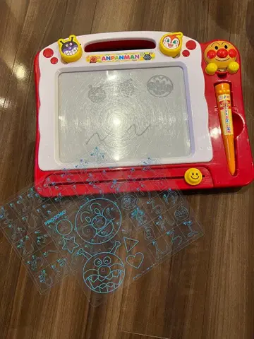 [동작 확인 완료] 호빵맨 말하는 낙서 교실 DX (디럭스) 중고품*