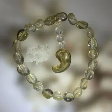 스모키 시트린 구옥 팔찌 금전운 부적