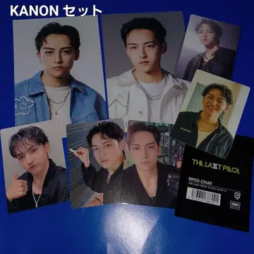 STARGLOW Kanon 엽서 2장, 트레이딩 카드 5장 세트