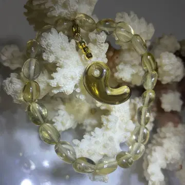 스모키 시트린 구옥 팔찌 금전운 부적