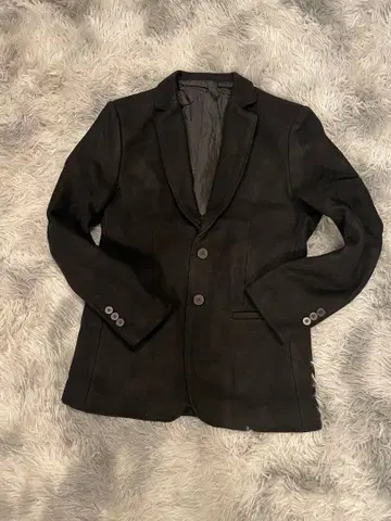 블랙 테일러드 자켓 170