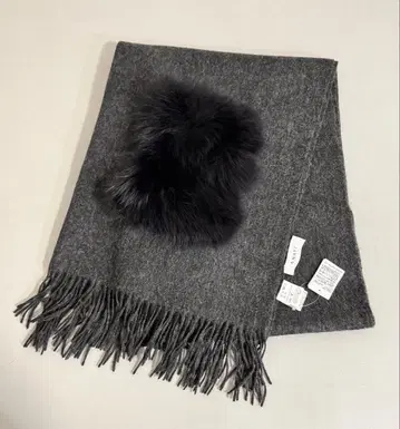 ANAYI 아나이 다크 그레이 스톨/숄 포켓 부착