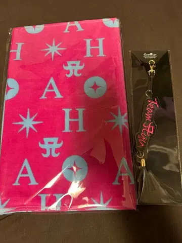 하마사키 아유미 TA 한정판 페이스 타월 모노그램 핑크