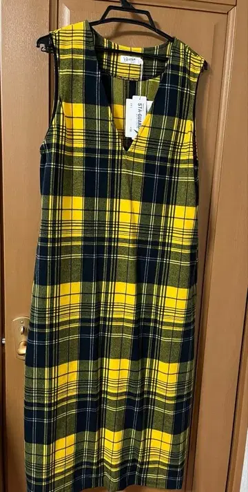 타탄 체크 원피스