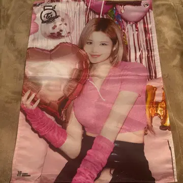 TWICE 5th Anniversary 패브릭 포스터 SANA
